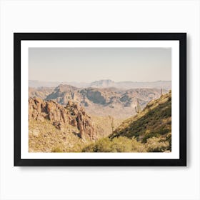 Peralta Trail Scenery Art Print