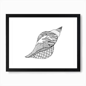 Shell Art Print