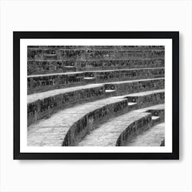 Curved Amphitheatre - Rome Italy Affiche