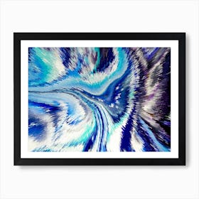 Acrylic Extruded Painting 453 Art Print