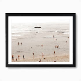 The Vintage Life In Summer At The Beach Portugal Travel Art Print