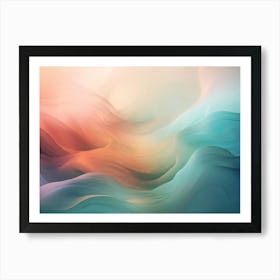 Abstract Wave 1 Art Print