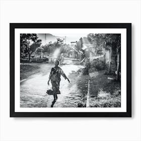 Lombok road Art Print