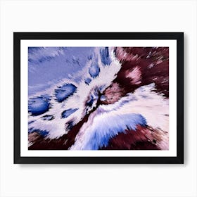 Acrylic Extruded Painting 414 Art Print