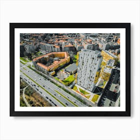 Milan Street Scene Prints & Wall Art Art Print