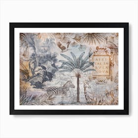 Africa Exploring Art Print