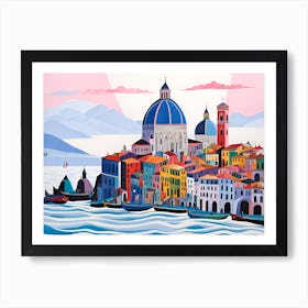 Italy Cityscape Art Print