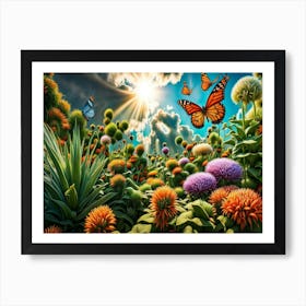 Magical Plants 4 Art Print