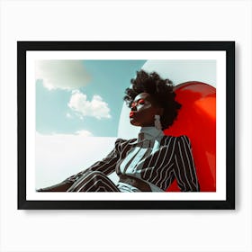 Woman Art Print