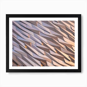 Abstract Geometric Wall Art Print