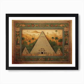 Egyptian Pyramid 1 Art Print