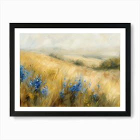 Bluebonnets 1 Art Print