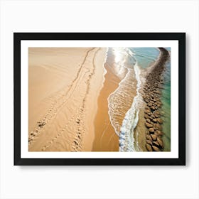 Sand Dunes On The Beach 1 Art Print