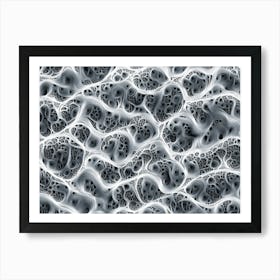 Black And White Pattern Poster