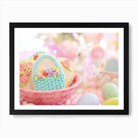 Easter Baskets 4 Art Print