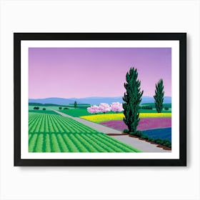 Hiroshi nagai - The Heavenly Landscapes Art Print