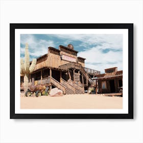 Old Western Saloon Art Print