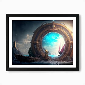 Sea Portal Art Print