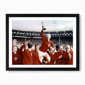 1966 World Cup Final At Wembley Stadium Art Print