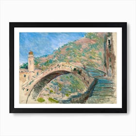 Bridge At Dolceacqua (1884), Claude Monet Art Print