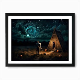 Tepee Art Print