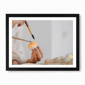 Easter Egg Painting 34 Art Print