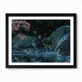 Water Splashing 2 Art Print