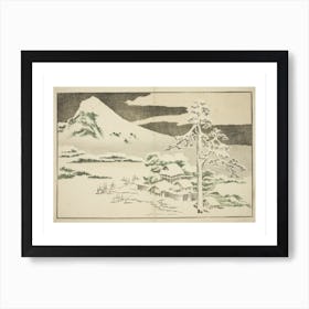 Mount Fuji In Winter Art Print
