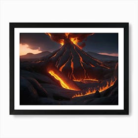 Lava Plains Art Print