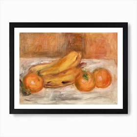 Oranges And Bananas(1913), Pierre Auguste Renoir Art Print