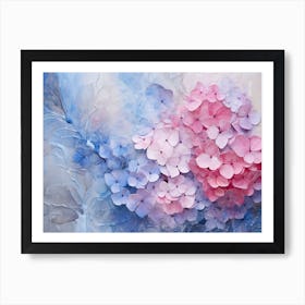 Abstract Flower Painting 2 Art Print