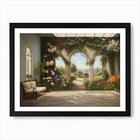 The Garden Art Print