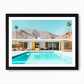 California Dreaming - Mid-Century Modern Palm Springs Art Print