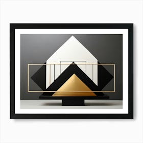 Geometric Art Paintings Art Print Art Print