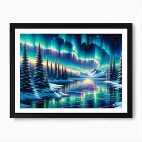 Northern Lights  Art Print