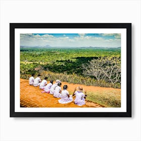 Sri Lankan School Children Art Print