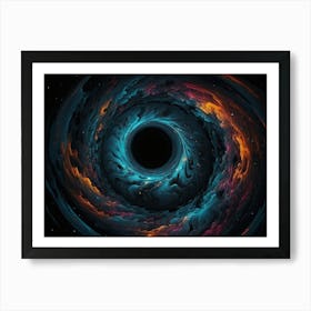 Black Hole 5 Art Print