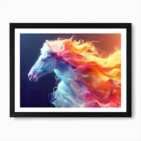 Fire Horse 2 Art Print