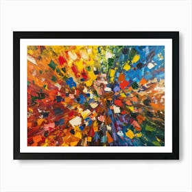 Abstract Painting 986 Art Print