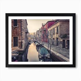 Canal In Venice Art Print