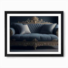 Sofa Cushion Art Print