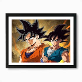 Dragon Ball Z 26 Art Print