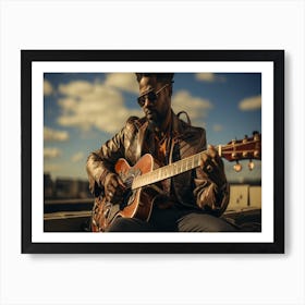 Acoustic Guitar 7 Art Print