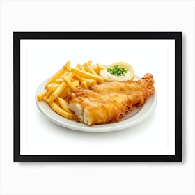 Fish And Chips 2 Art Print