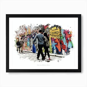 Hosier Lane, Melbourne, Victoria Art Print