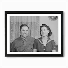 Mr And Mrs Lee Wagoner, Who Farms On The Black Canyon Project, Canyon County, Idaho By Russell Lee Art Print