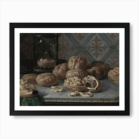 Table With Walnuts Art Print