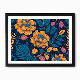 Floral Pattern Art Print