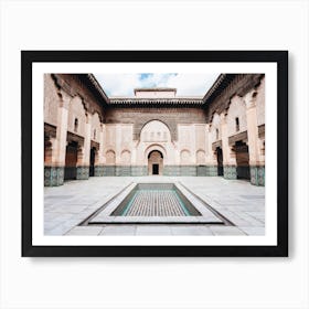 Mosque Plunge Pool Art Print