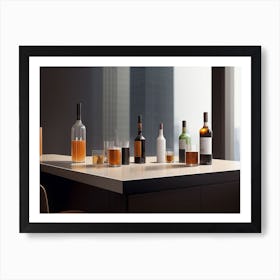 Bottles Tomorrow Art Print